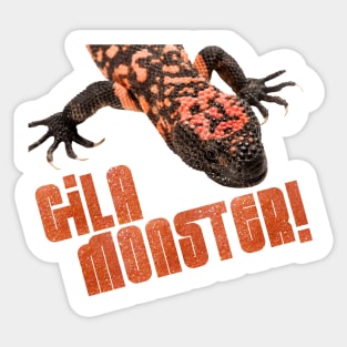 Gutted! Rotted! GILA MONSTER! Beast! Sticker